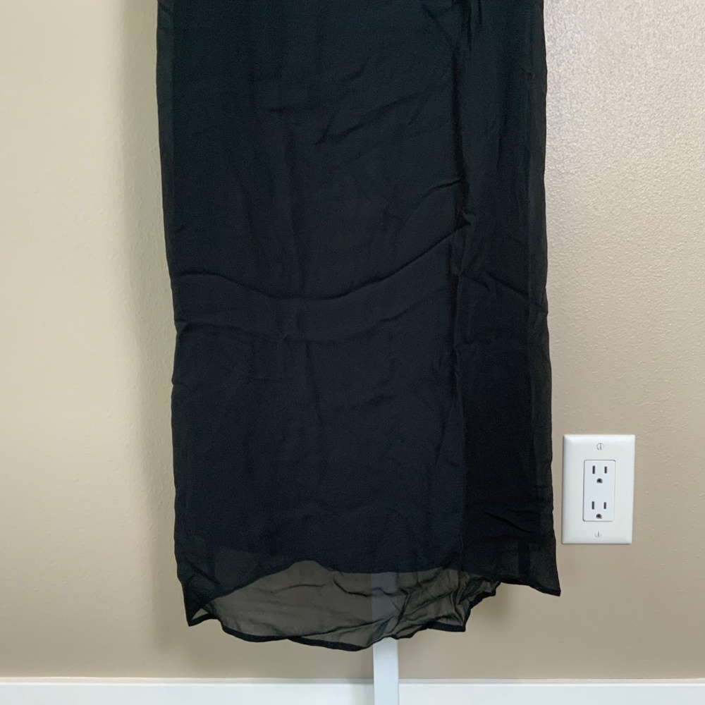 J. Crew Collection Rosette-strap Sheath Dress in Chiffon - Picture 12 of 16